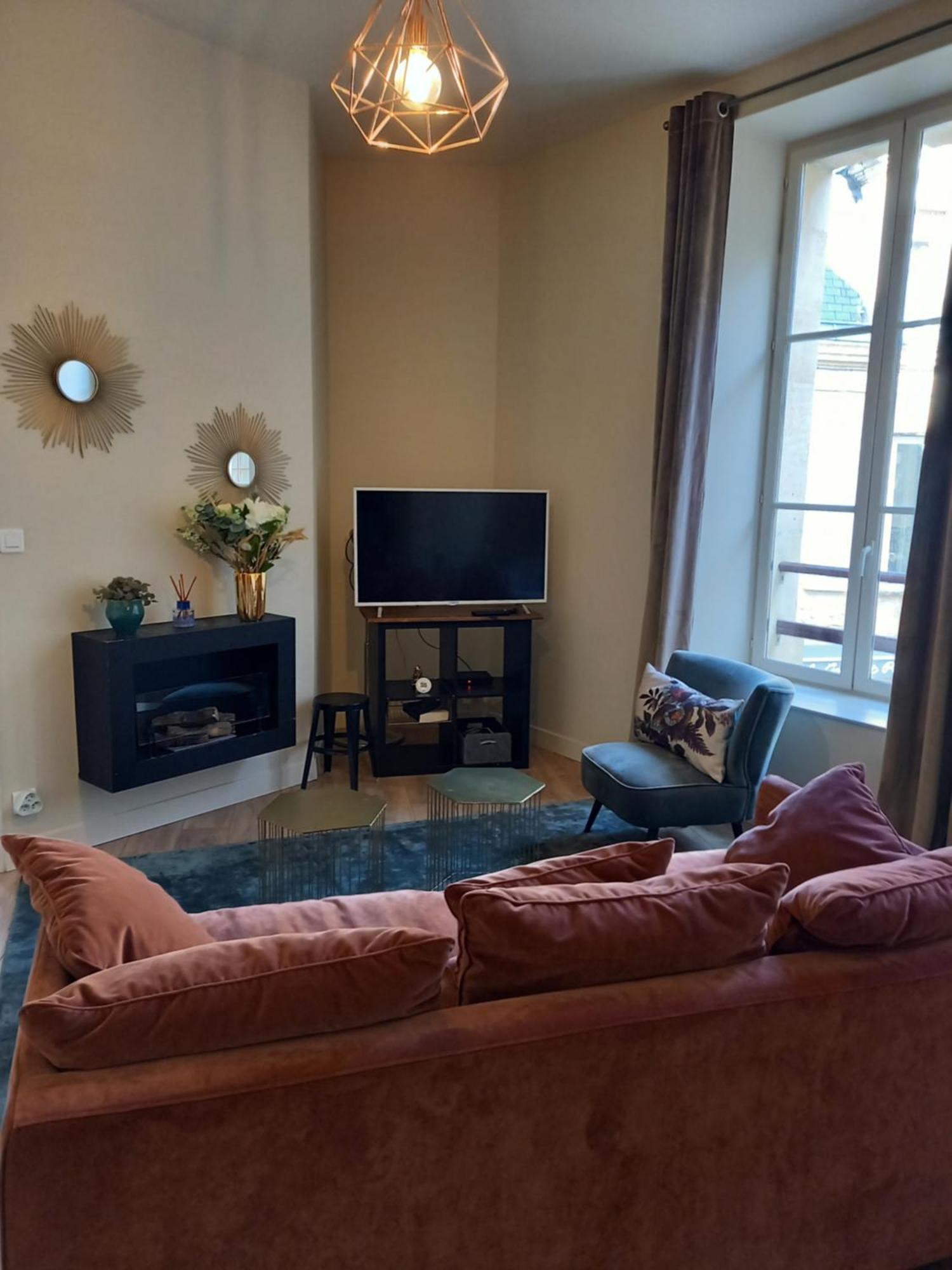 Appartement Centre Medieval Le Boudoir De Marie Sarlat-la-Caneda Bagian luar foto