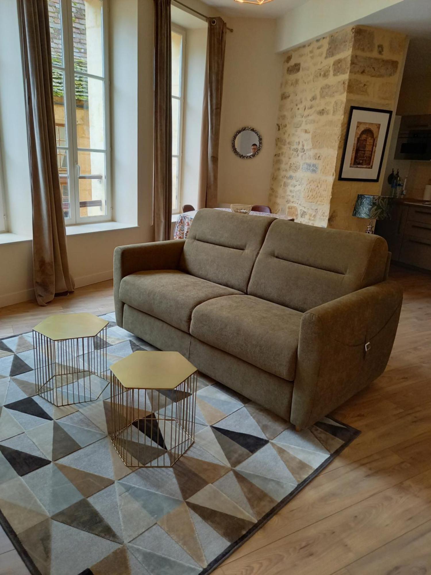 Appartement Centre Medieval Le Boudoir De Marie Sarlat-la-Caneda Bagian luar foto